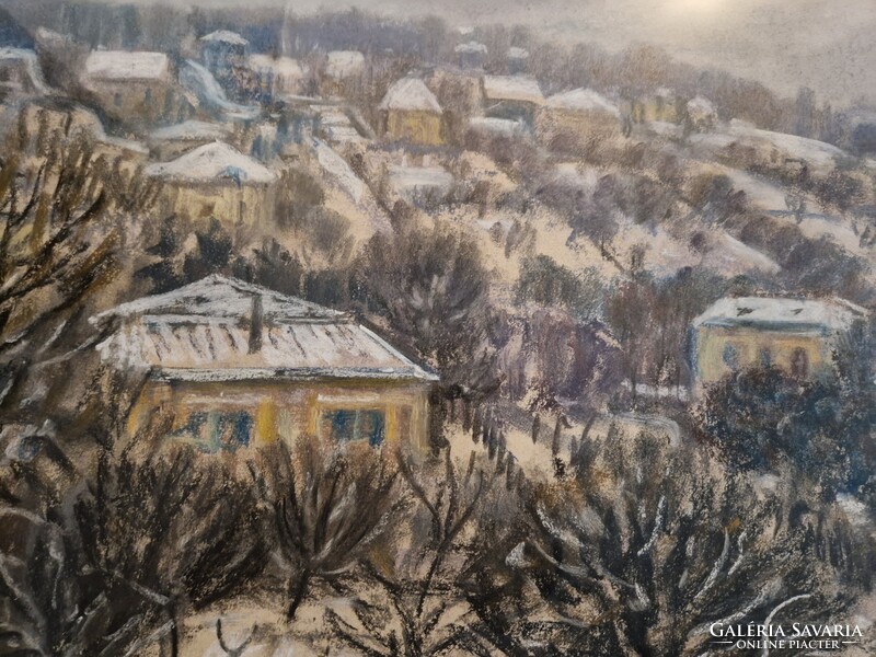 Kovács Lajos- Ady- liget- Pasztell-60x40 cm