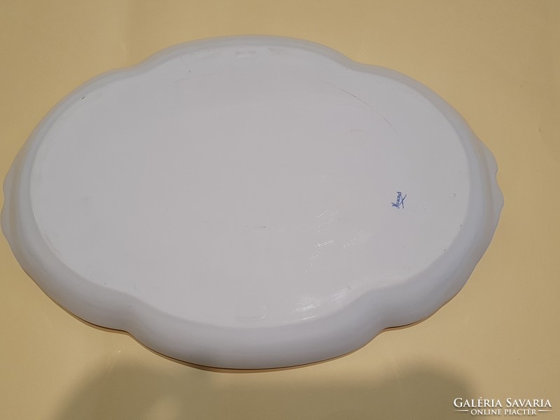 Herendi szalagos süteményes tál