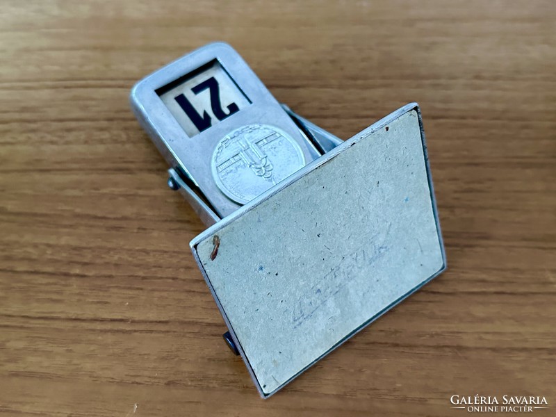 RÉGI SZOVJET ASZTALI NAPTÁR OROSZ ÍRÓASZTAL -I KALENDÁRIUM ART DECO BAUHAUS RETRO VINTAGE RITKA !