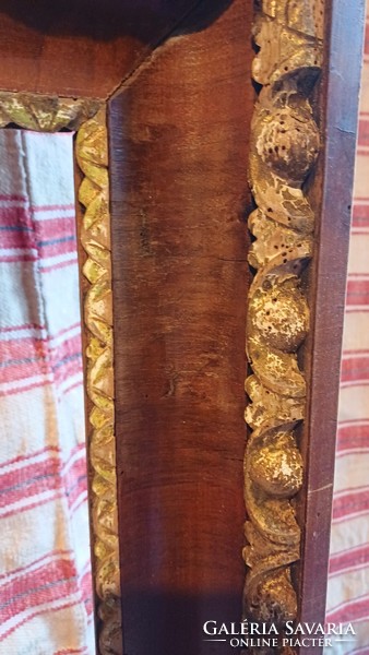 Biedermeier ökörszemes keret