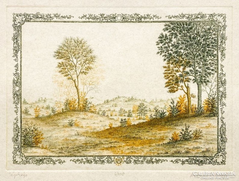 Artner Margit(1954-): Tájkép