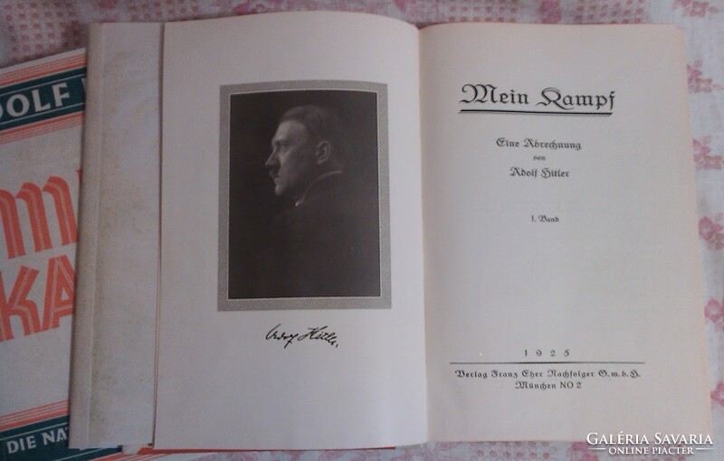 Adolf HItler Mein Kampf 1925/1927 Volume 1+2