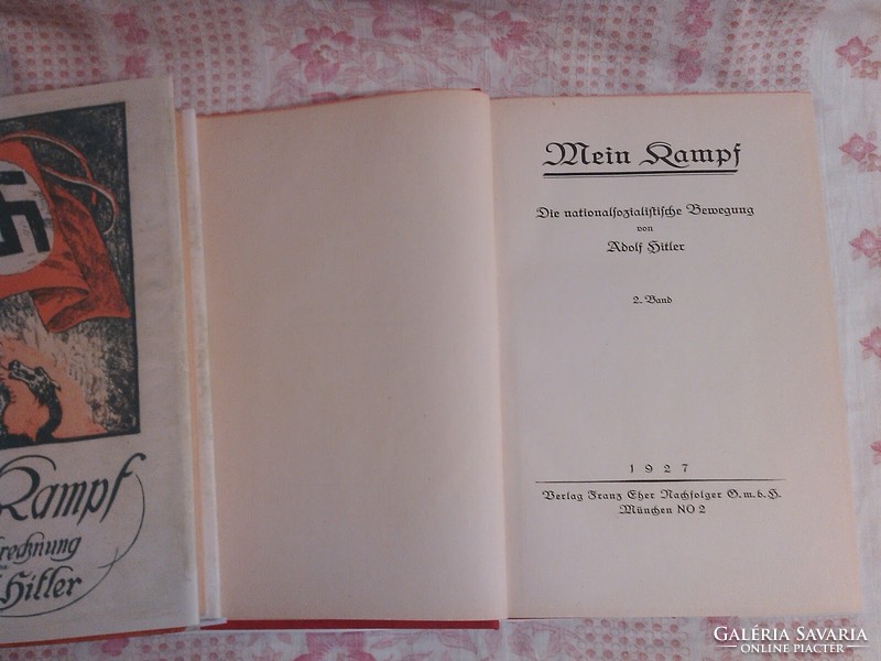 Adolf HItler Mein Kampf 1925/1927 Volume 1+2