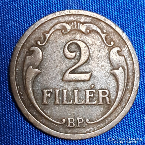 RITKÁBB! 1936. 2 Fillér Magyar Királyság (1796)