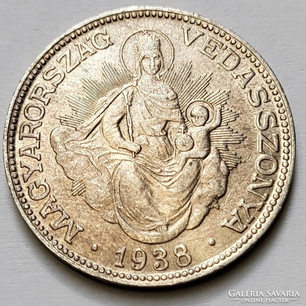 Ezüst 2 Pengő 1938