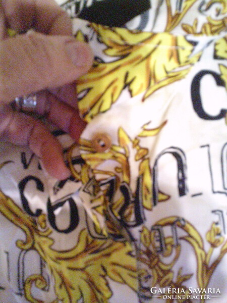 VERSACE JEANS  COUTURE kis selyem női ing