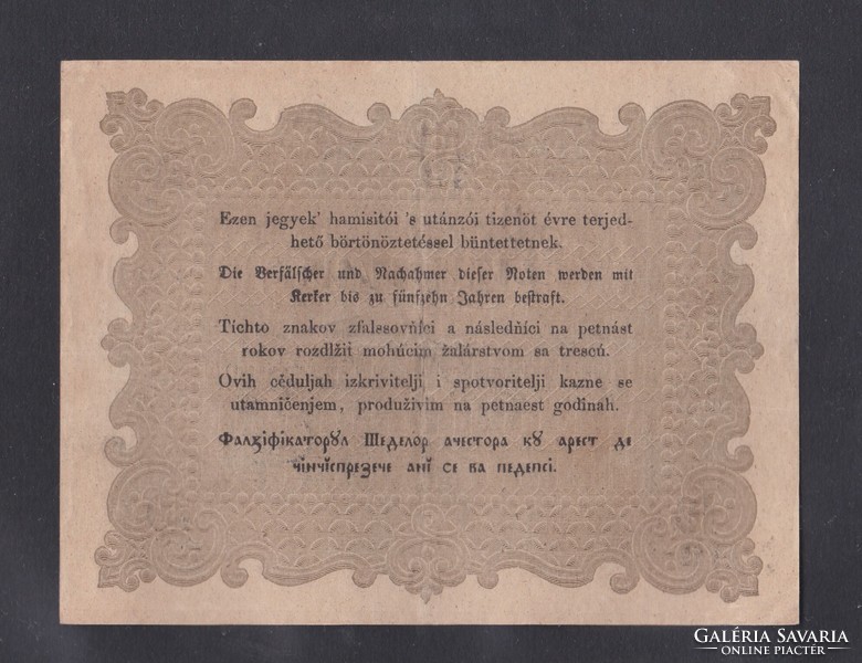 10 Forint 1848 (VF)