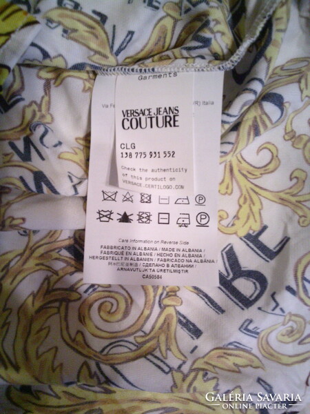 VERSACE JEANS  COUTURE kis selyem női ing