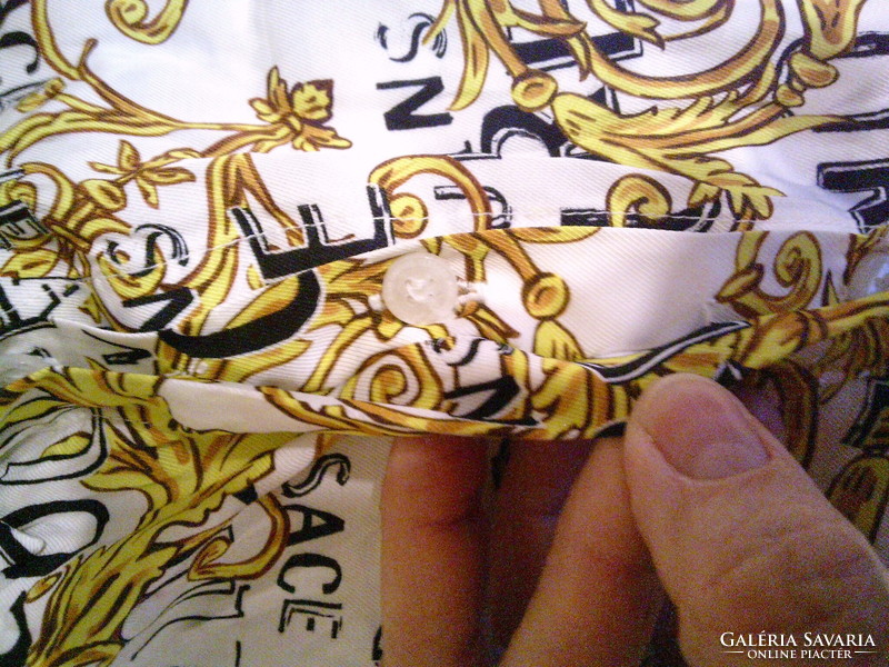 VERSACE JEANS  COUTURE kis selyem női ing