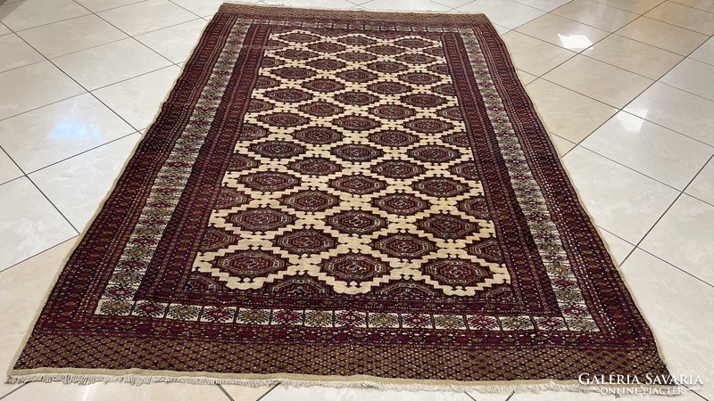 3812 Pakisztáni Bokhara kézi csomó gyapjú perzsa Szőnyeg 135X240CM INGYEN FUTÁR