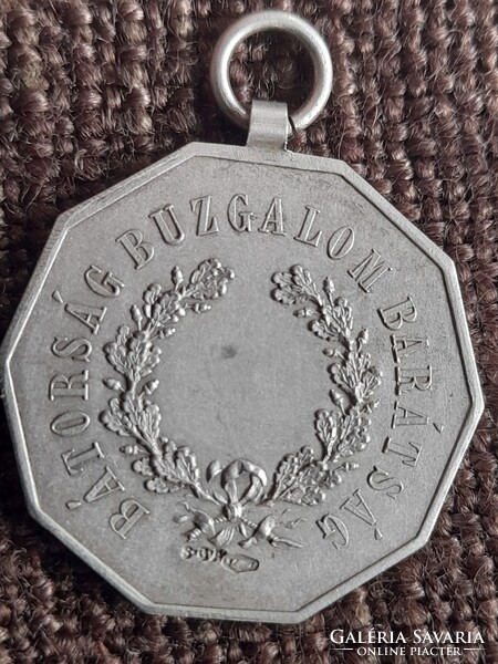 Magyar Testgyakorlók Köre  . MTK  . 30mm . Ag ezüst. 11,9gramm