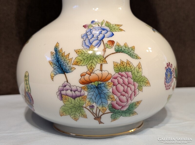 Herendi Viktória mintás váza - nagy méretű