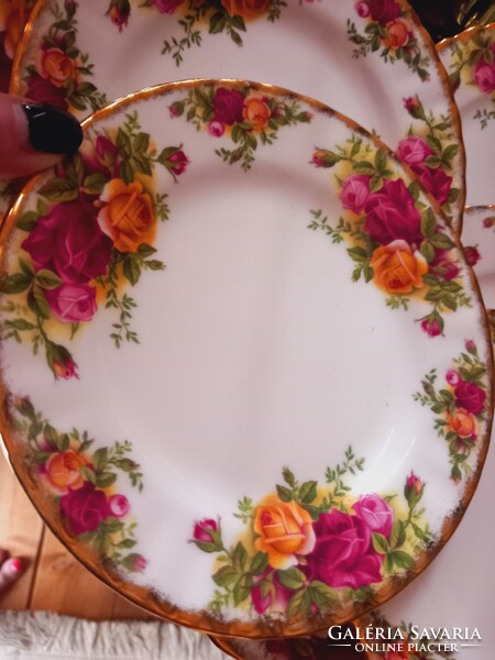 Royal Albert  Old Country Roses  porcelán sütis készlet