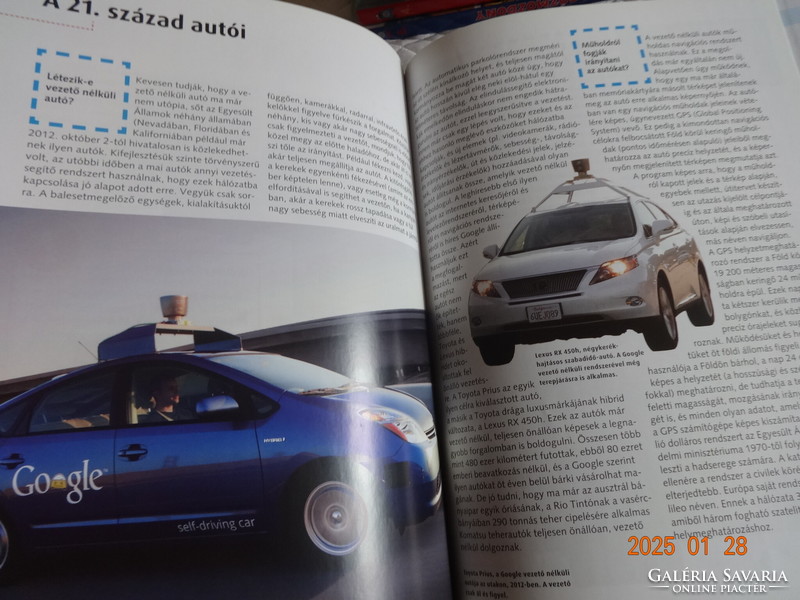 MI MICSODA könyvek: KOMPUTEREK ÉS ROBOTOK - REPÜLŐGÉPEK ​ÉS LÉGHAJÓK - AUTÓK