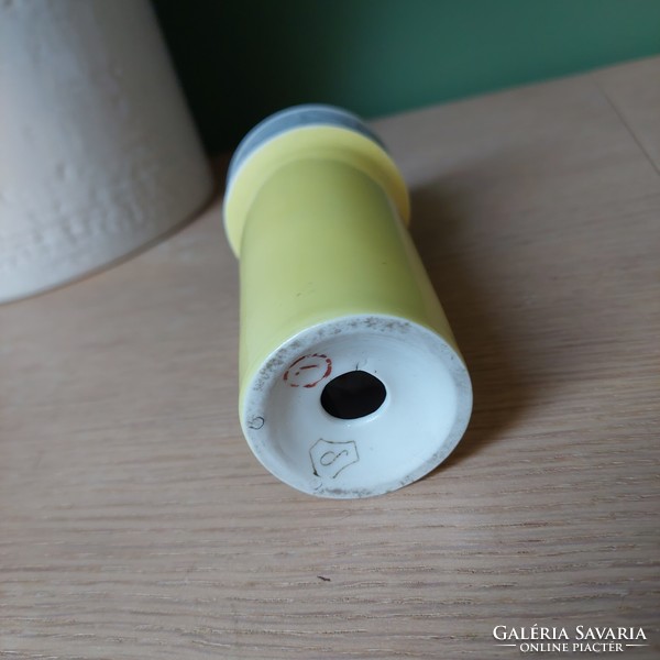 Ritka gyűjtői Kőbányai/ Drasche porcelán gyertyatartó