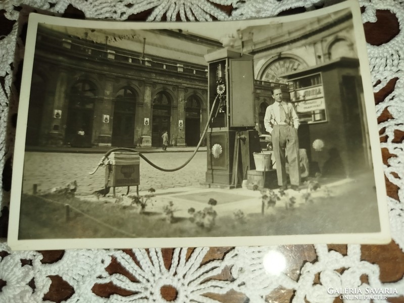 Shell benzinkút Keleti pályaudvar 1935
