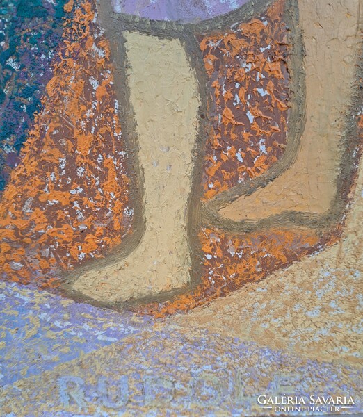 Rudolf Éva (1935-) :Szőlőkötözők
