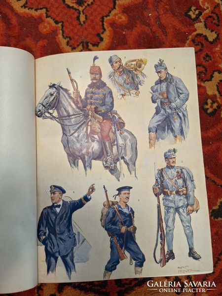 Ritka szép  PILCH JENŐ szerk. A VILÁGHÁBORÚ TÖRTÉNETE 1928 FRANKLIN ELSŐ DISZ-KIADÁS!