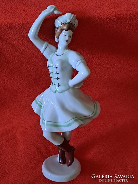 1 Ft-ról! Hibátlan Hollóházi csárdáskirálynő porcelán figura