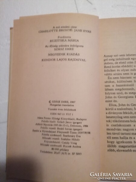 Charlotte Brontë: A lowoodi ára (Jane Eyre) - 1984.