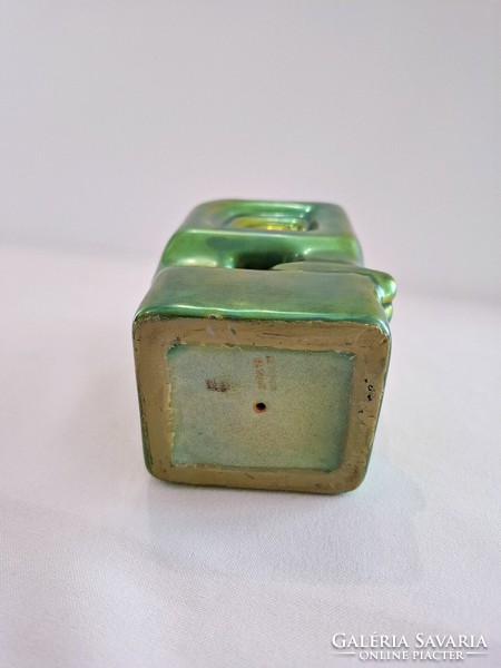 Zsolnay Eozin Art-Deco nagy bagoly