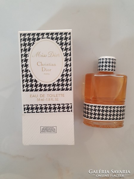Christian Dior - Miss Dior 54 ml Eau de Toilette / EDT Flacon eredeti csomagolásban régi, retró