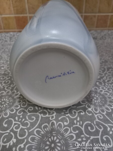Herendi Bakos Éva Buzogányos Váza 32 cm