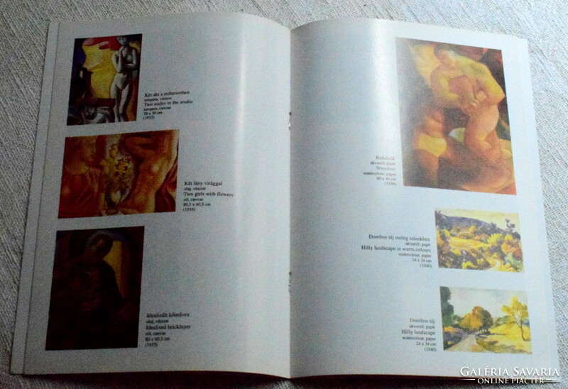 Kosári Aurél :  Gábor Jenő  kiállítási katalógus  1993  magyar / angol