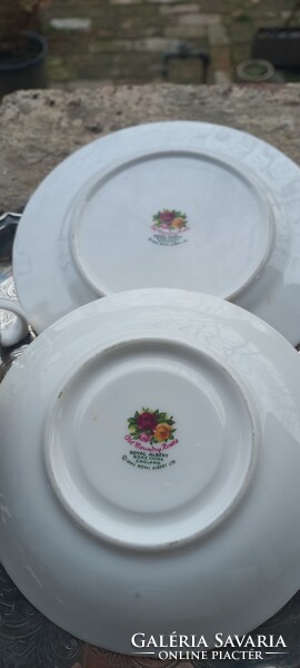 Royal Albert- old country roses- teás trió