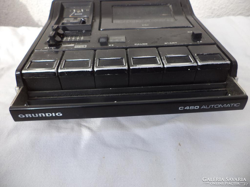 Grundig C450 retro kazettás magnó (1337)