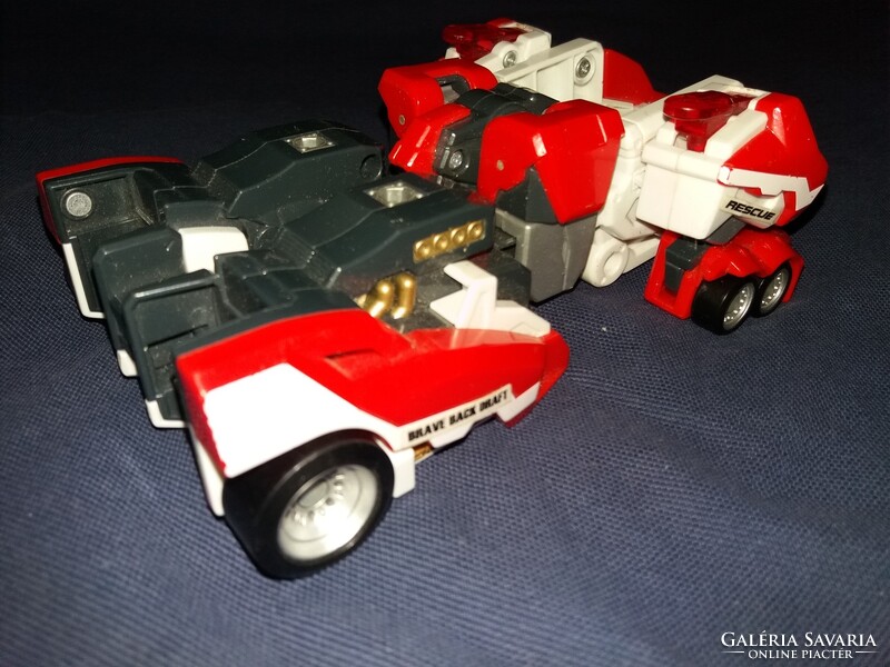 Eredeti minőségi TOMICA HYPER brave backdraft TRANSFORMERS 20 cm a képek szerint