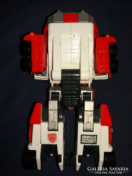 Eredeti minőségi TOMICA HYPER brave backdraft TRANSFORMERS 20 cm a képek szerint