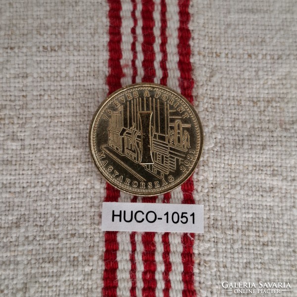 5 Ft 2021 EF, 75 Éves a Forint "I" betűs