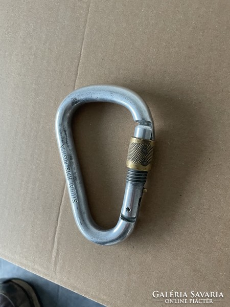 Régi hegymászó karabiner gyerekkoromtól