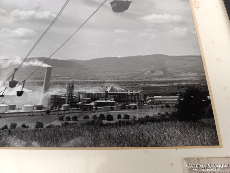 Antik fotó művészi felvétel bánya bányász csille 1967 Galbavy Alfonz felvétele 818 1327