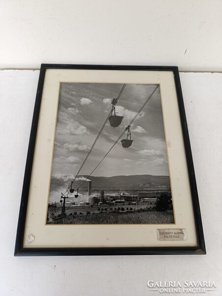 Antik fotó művészi felvétel bánya bányász csille 1967 Galbavy Alfonz felvétele 818 1327