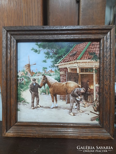 Holland Royal Schwabap Csempe Kép.