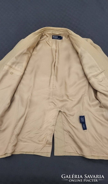 RALPH LAUREN eredeti "M"-s elegáns,sportos Lenvászon anyagú ZAKÓ Bp.-n