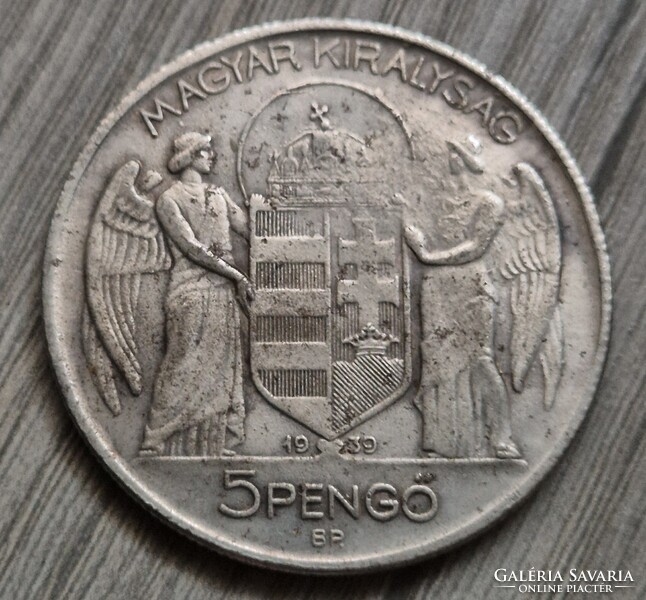 2db replika érme egyben! 5 korona és 5 pengő!
