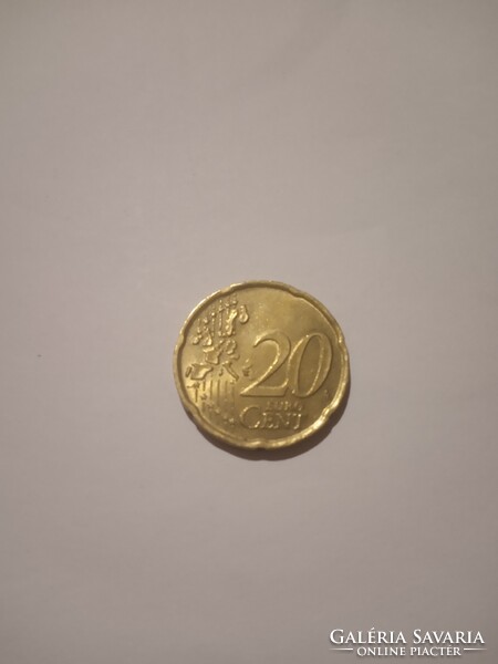 20 Euro cent érme 2002