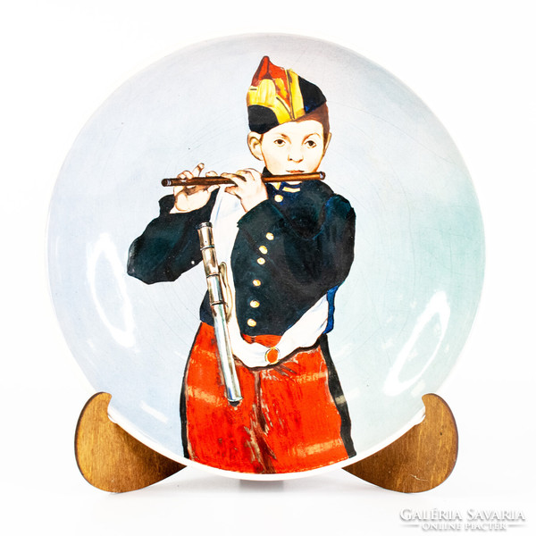 Ónody Béla: Manet - Der Querpfeifer falitányér