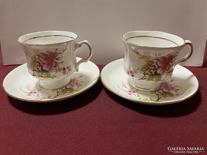 Balmoral Castle England Bone China, kávés duók!