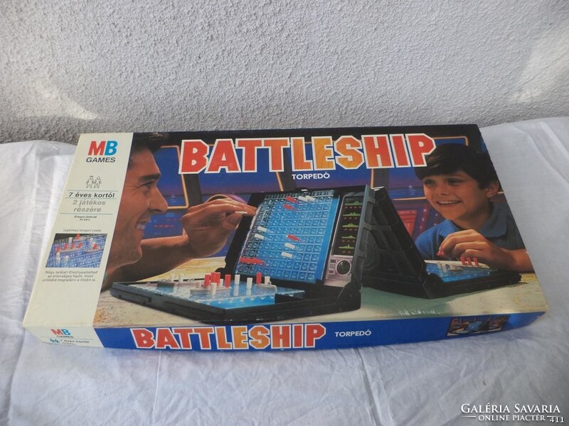 Battleship (torpedó) retro társasjáték, MB (4014)