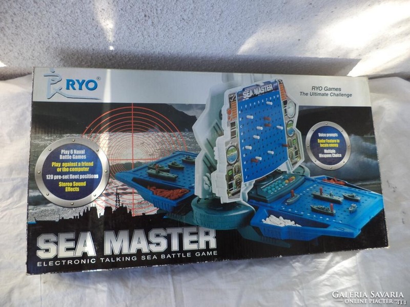 Sea Battle, battleship, torpedó társasjáték (4023)