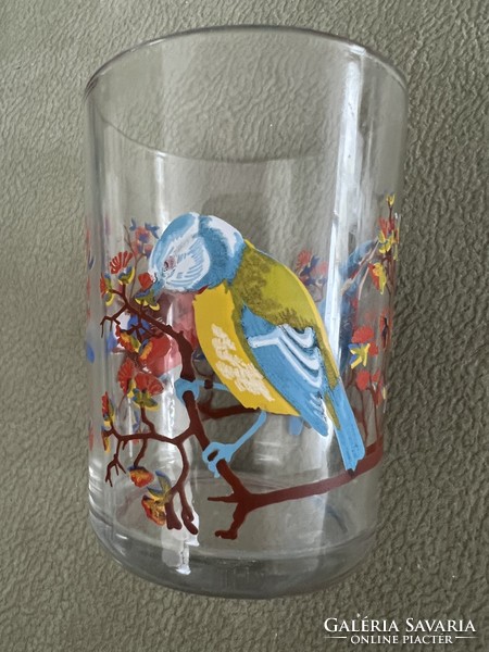 Francia-REIMS-VMC kristály madaras üveg pohár, sorszámozott,  jelölt, nagyon szép