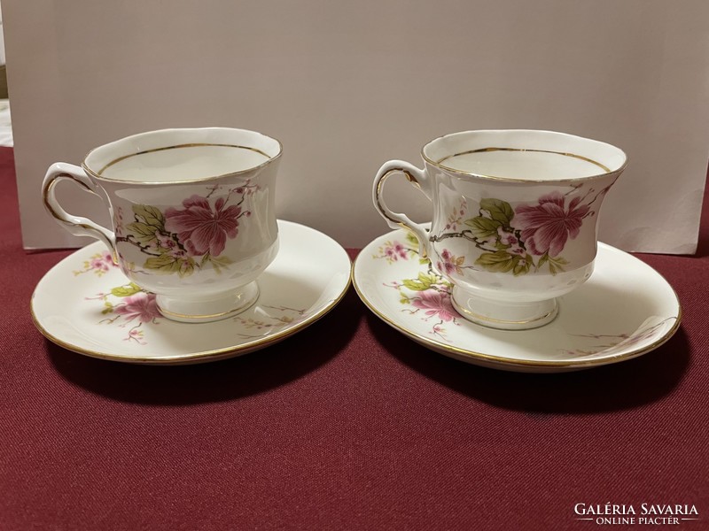 Balmoral Castle England Bone China, kávés duók!