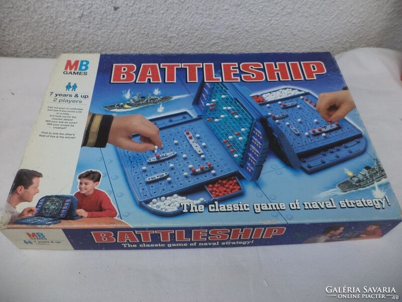 Battleship, torpedó társasjáték, MB (2969)