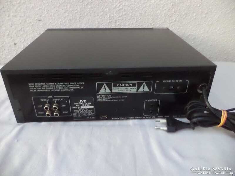 JVC TD-W33 magnó, deck (3151)