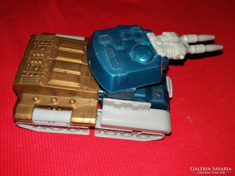 Retro minőségi jármű - robot -tank TRANSFORMERS sci-fi akció figura játék a képek szerint