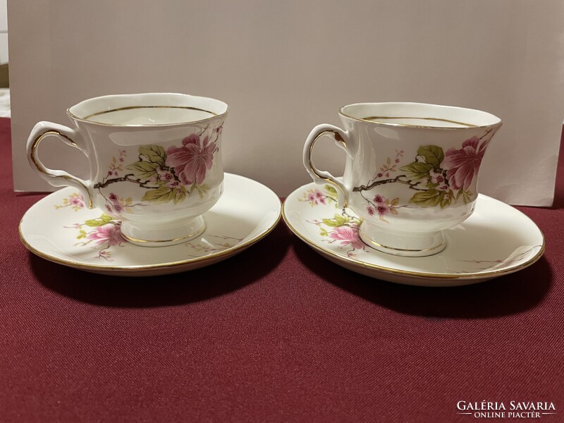 Balmoral Castle England Bone China, kávés duók!